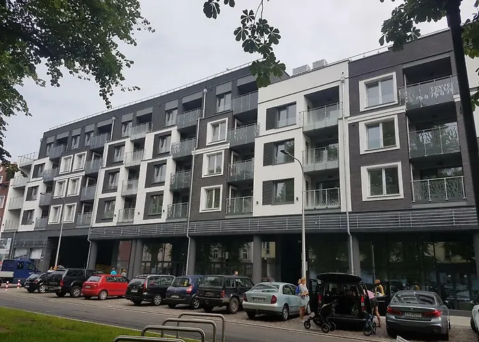 Apartament Bałtyk Nadmorskie Tarasy z parkingiem